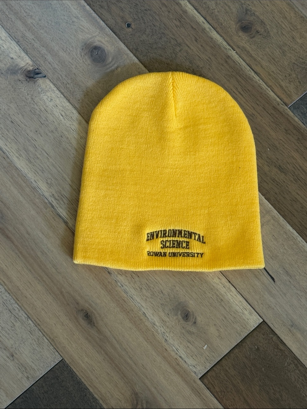 Environmental Science Yellow Beanie